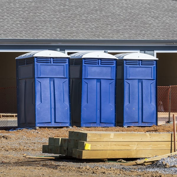 can i customize the exterior of the portable restrooms with my event logo or branding in Howardwick Texas